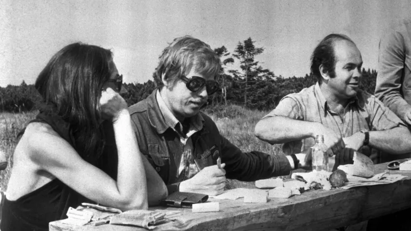 Václav Havel, Marta Kubišová a Jacek Kuroň