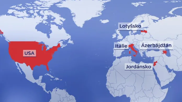 Prezident má tři cesty jisté - Jordánsko, USA a Lotyšsko