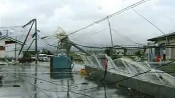 Následky tajfunu