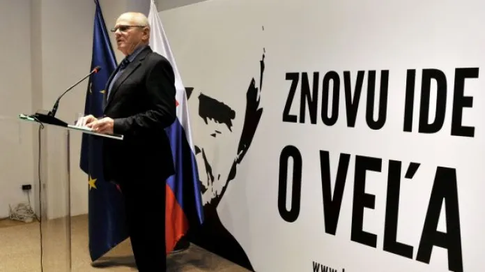Kňažko chce být slovenským prezidentem