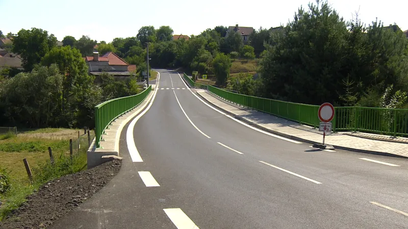 Nová silnice ve Vilémově