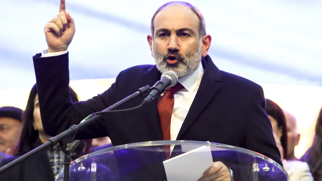 Arménský předseda vlády Nikol Pašinjan