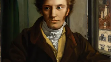 August Carl Friedrich Kloeber / Portrét mladého básníka, 1818