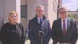 Projevy k výročí konce druhé světové války místopředsedy sněmovny Karla Havlíčka, šéfky poslaneckého klubu hnutí ANO Aleny Schillerové, místopředsedy sněmovny Aleše Juchelky a předsedy sněmovního výboru pro obranu Lubomíra Metrnara