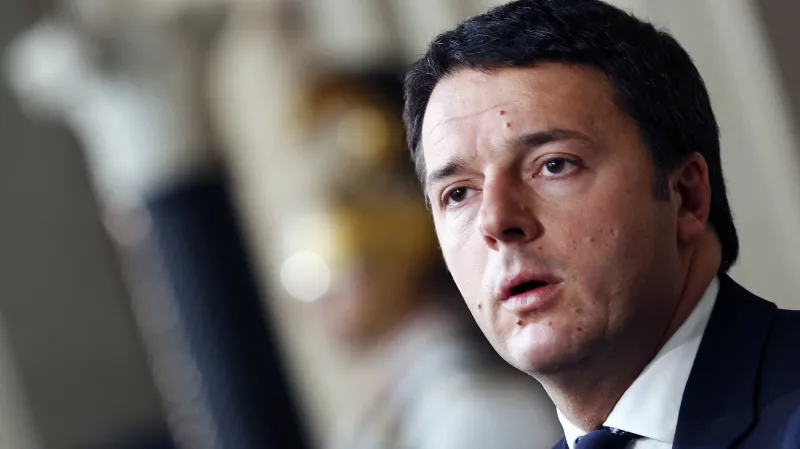 Předseda italské vlády Matteo Renzi