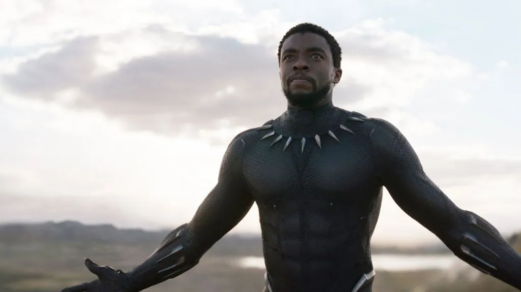 Chadwick Boseman jako Black Panther