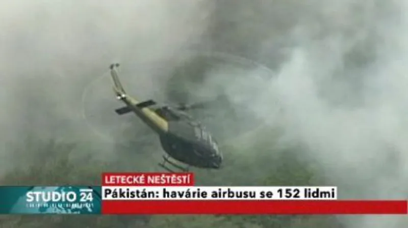 Letecká tragédie v Pákistánu