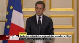 Tisková konference Nicolase Sarkozyho