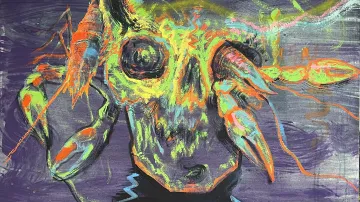 Z výstavy Martina Salajky Mimikry