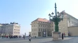 Kandelábr na Hradčanském náměstí