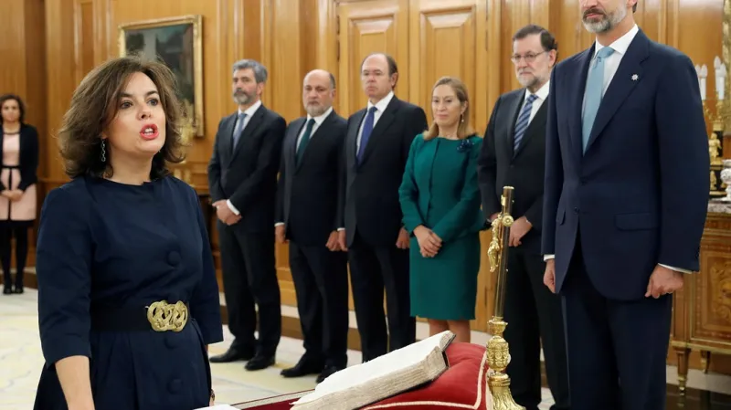 Vicepremiérka Soraya Sáenzová