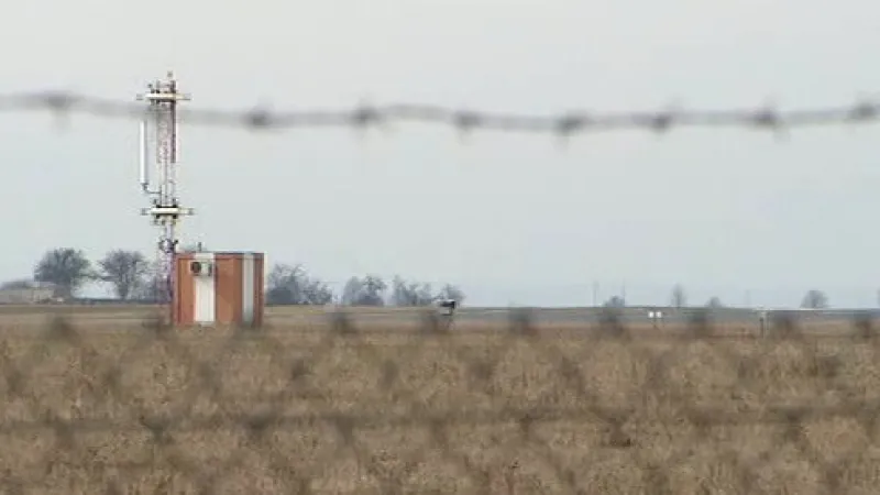 Firemní letiště Aera, z něhož má vzniknout mezinárodní letiště.