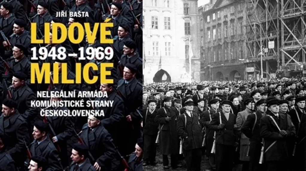 Monografie a milice na Staroměstském náměstí v únoru 1948