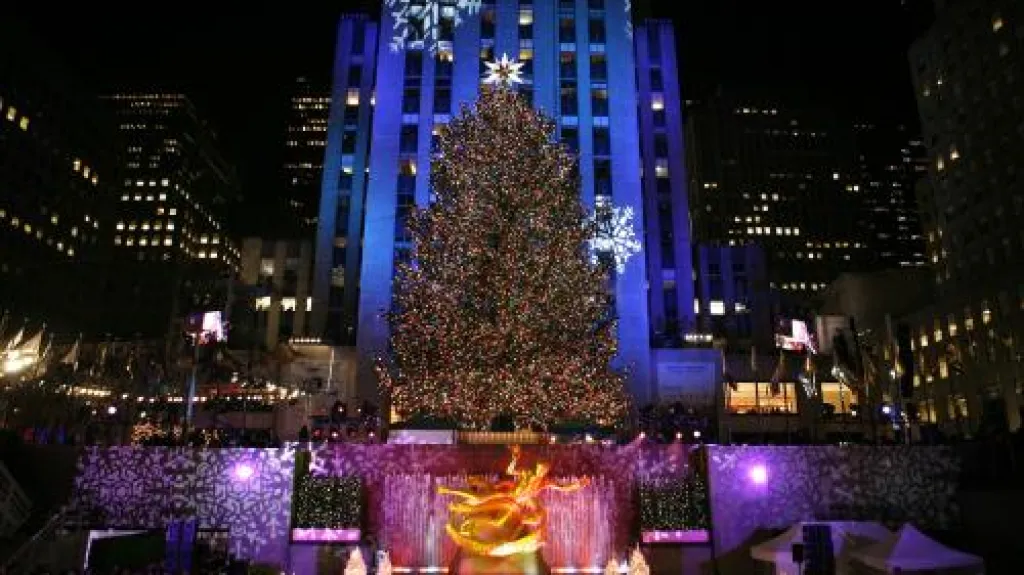 Vánoční strom v New Yorku
