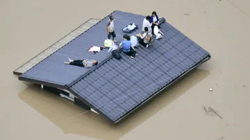 Japonsko zasáhly silné deště
