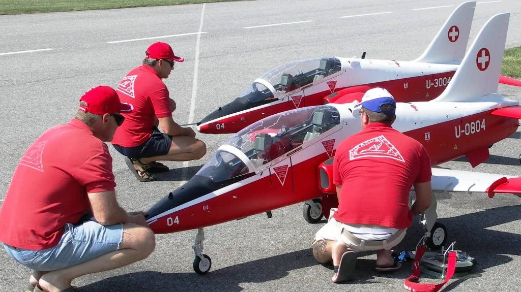 Z modelářského setkání v Hlubokých Mašůvkách