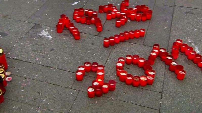 Svíčky za Václava Havla