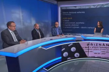 Hosté Událostí, komentářů z ekonomiky řešili daně i kulturní turistiku