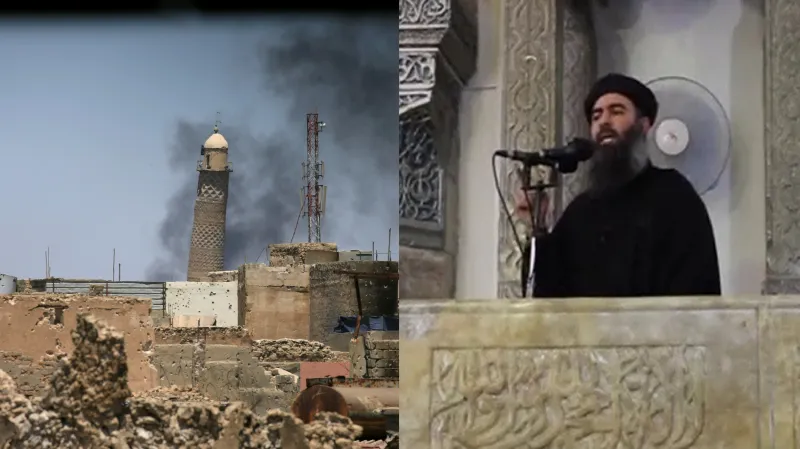 Další milník bitvy o Mosul: ruiny známé mešity obsadila armáda