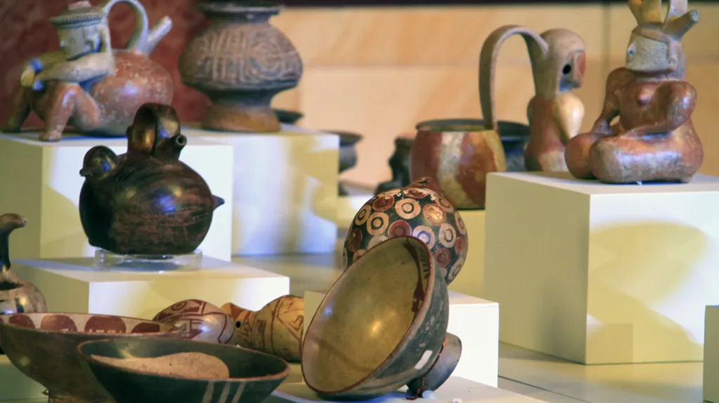 Ukradené archeologické předměty z Kolumbie