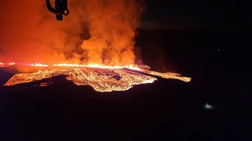 Erupce islandské sopky