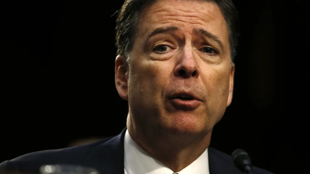 Bývalý ředitel FBI James Comey na archivním snímku (červen 2017)