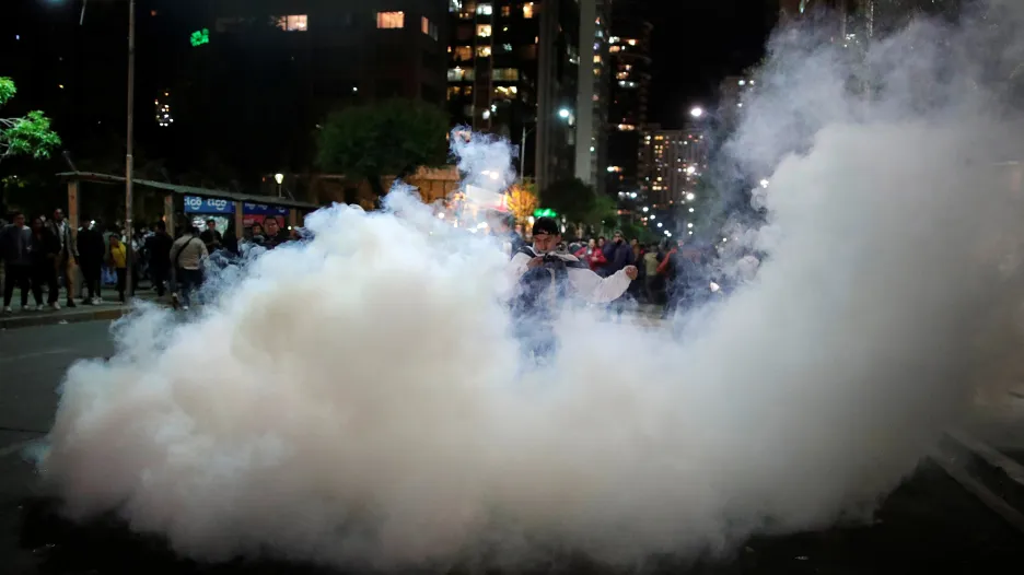 Nepokoje v bolivijské metropoli La Paz