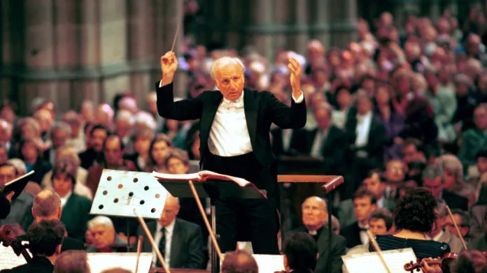 Gerd Albrecht jako šéfdirigent České filharmonie na festivalu Pražské jaro (1995)