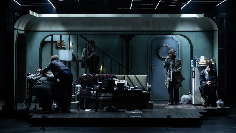 Z inscenace Velryba v NDM