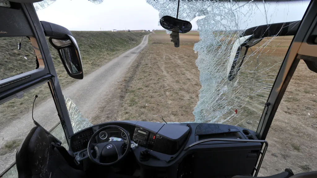 Nehoda autobusu u Mistelbachu