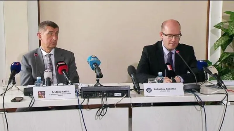 Sobotka s Babišem: Prioritou je rozpočet
