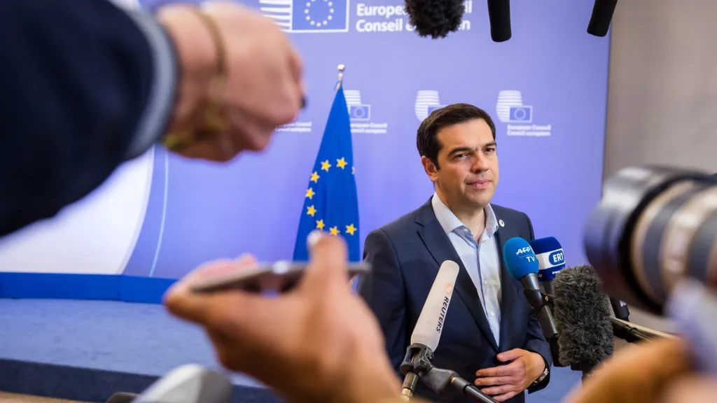 Řecký premiér Alexis Tsipras