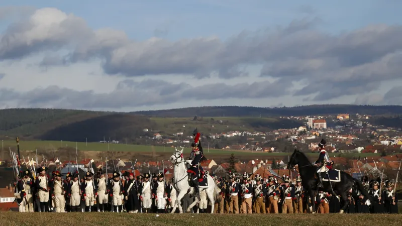 Rekonstrukce slavné bitvy u Slavkova