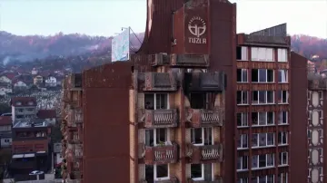 Domov pro seniory v Tuzle po požáru