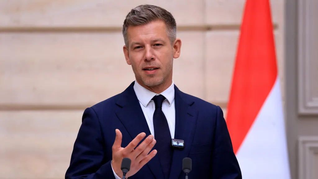 Maďarský premiér Péter Magyar