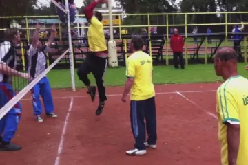 Turnaj postižených sportovců v přehazované