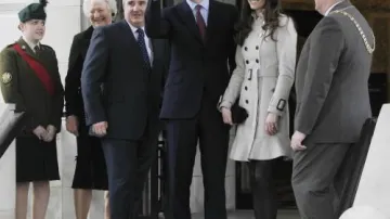 Princ William a Kate Middletonová na návštěvě v Severním Irsku