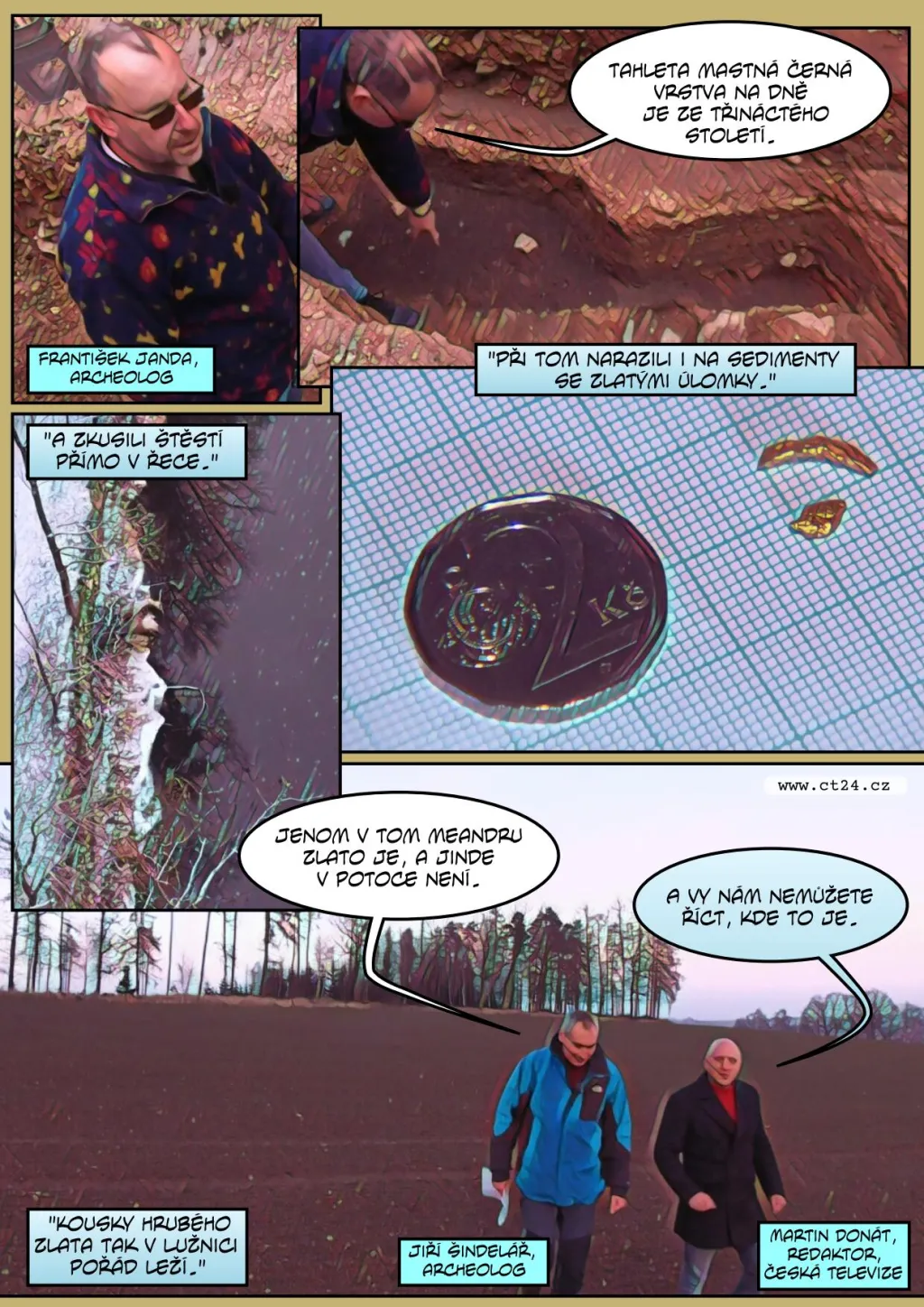 Zlatá horečka na Táborsku