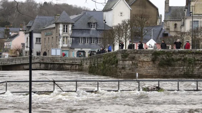 Povodně v Quimperlé