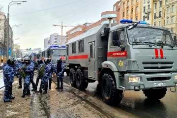 Při demonstracích za Navalného zadržela ruská policie přes pět tisíc lidí, více než minulý víkend