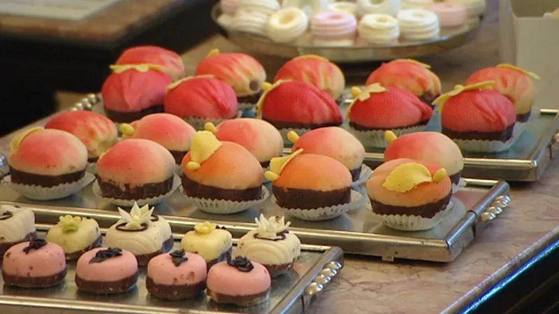 Z expozice o historii cukráren