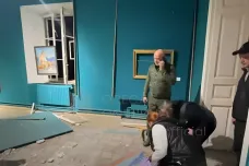 Ruské ostřelování poškodilo muzeum v Oděse