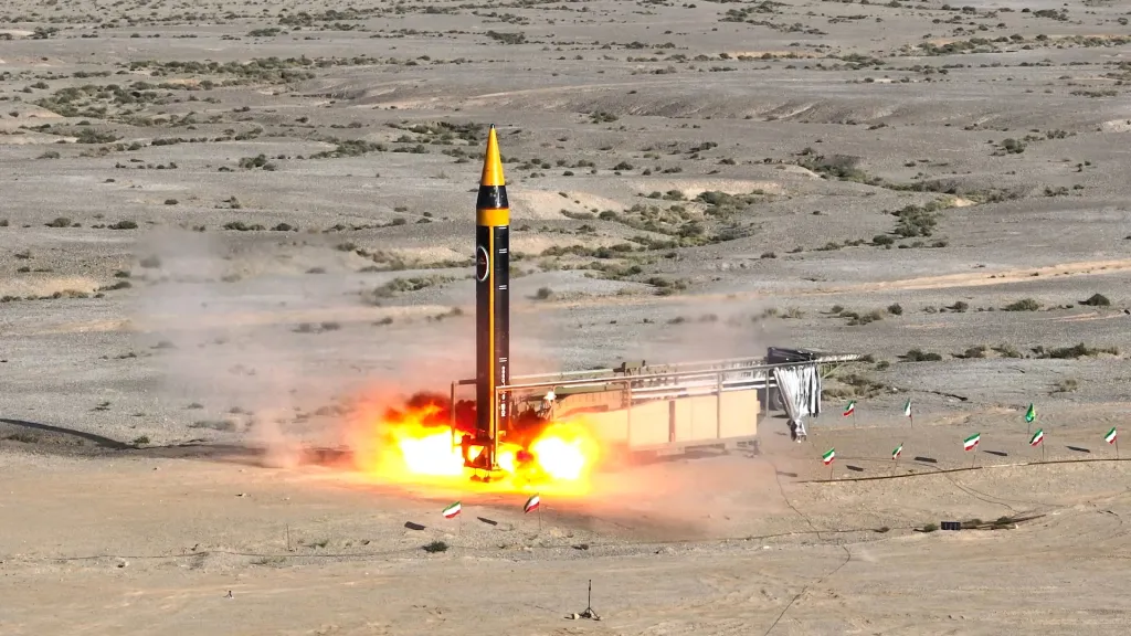 Test rakety Chorramšahr v roce 2023