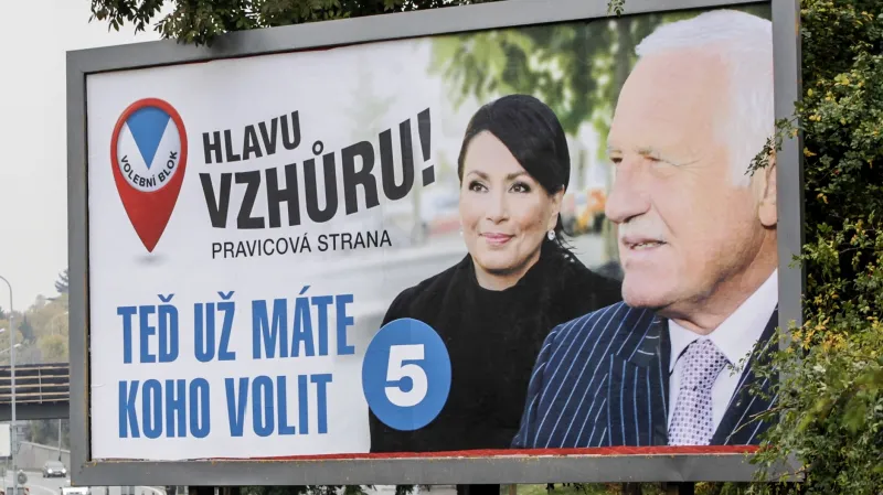 Billboard hnutí Hlavu vzhůru