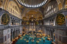 Nejslavnější mešita v ohrožení. Hagia Sofia nemusí další zemětřesení zvládnout