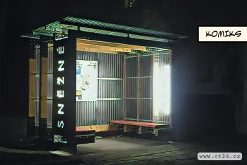 Nevšední zastávky zpříjemňují čekaní na autobus