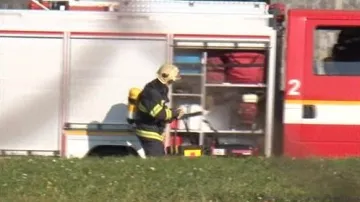 Zásah hasičů v Bohunicích