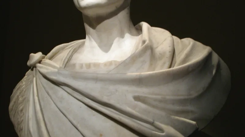 Caesarova busta ve vídeňském Kunsthistorisches Museum