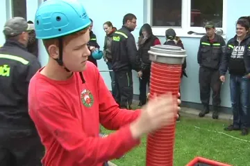Soutěž dobrovolných hasičů z Boskovicka
