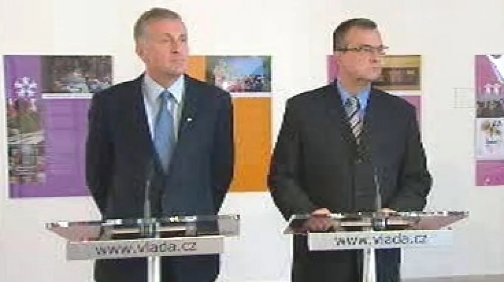 Miroslav Kalousek a Mirek Topolánek